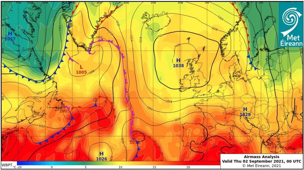 Surface Analysis Chart - Met Éireann - The Irish Meteorological Service