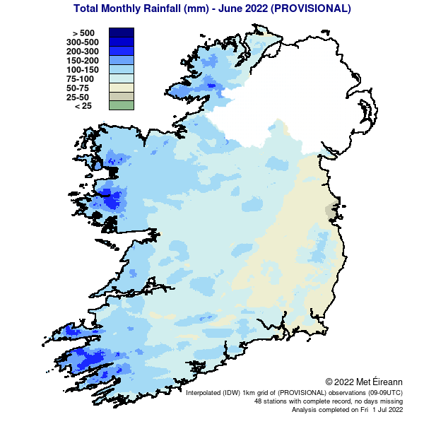 Climate Statement For June 2022 - Met Éireann - The Irish ...