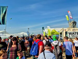 Blue skies at Ploughing 2024