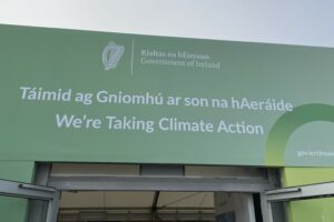 The 'We're Taking Climate Action' tent at Ploughing 2024