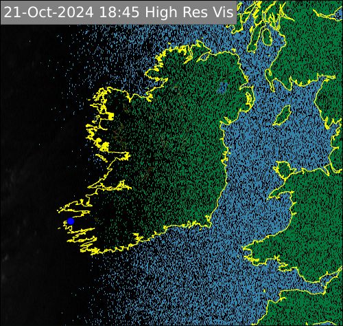 Satellite imagery at 17:45