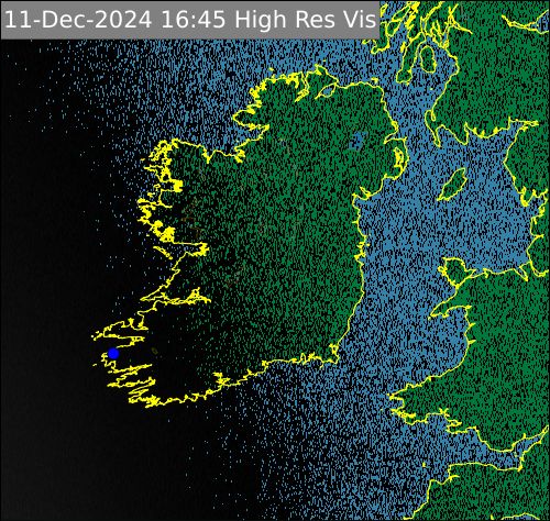 Satellite imagery at 16:45