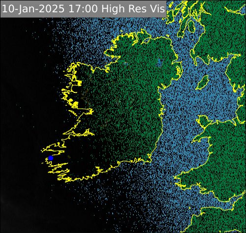 Satellite imagery at 17:00