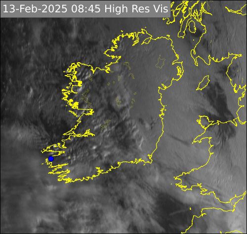 Satellite imagery at 08:45